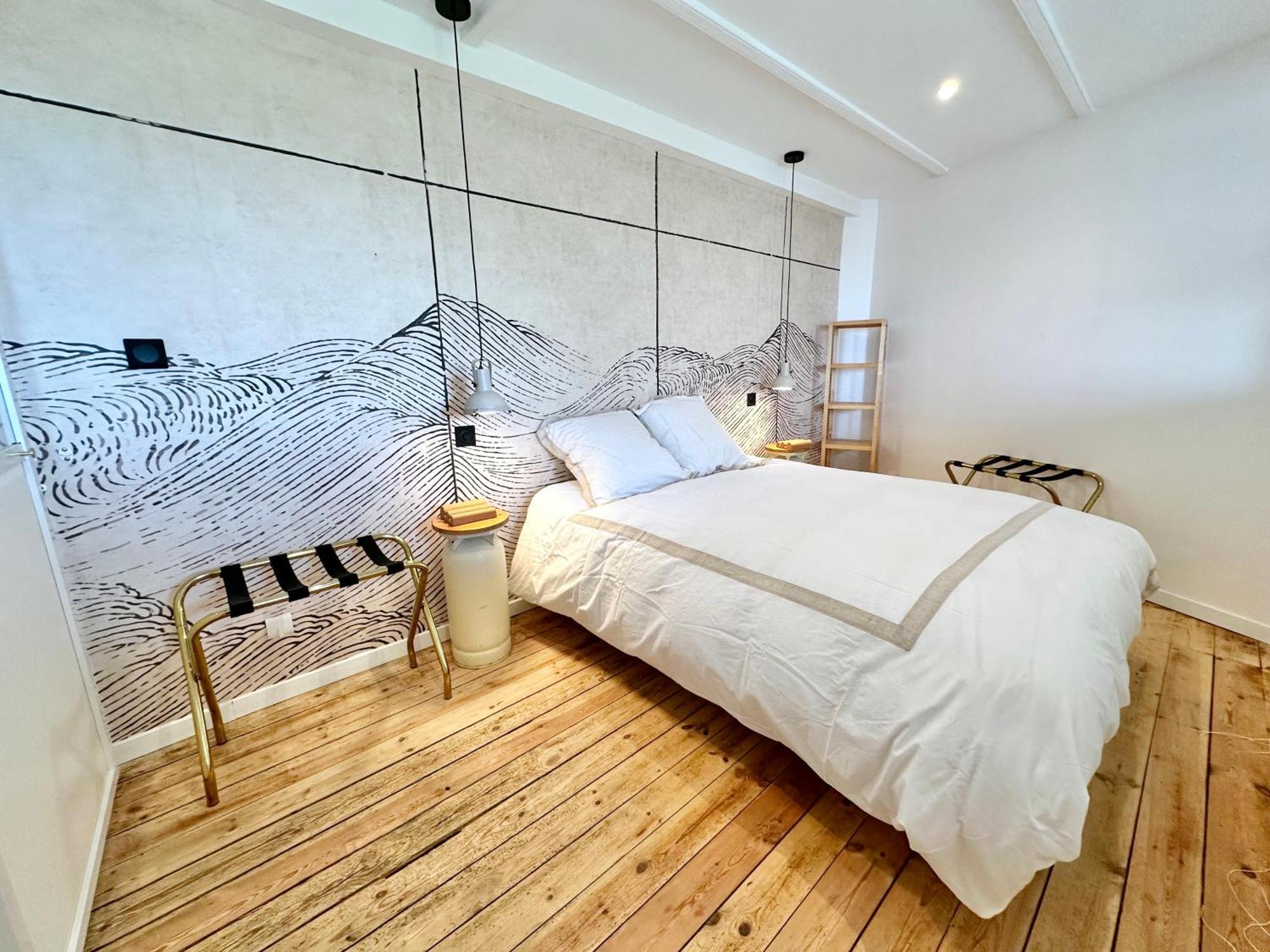 Au Bon Accueil - Appartement Vue Mer - Hyper Centre - Avec Home-Cinema Carantec Eksteriør billede